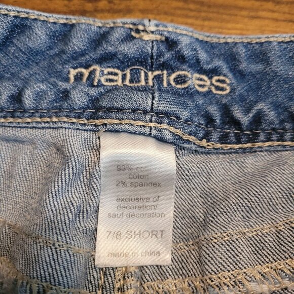 Maurices Jeans Womens 8 S Bootcut Low Rise Medium Light Wash Stretch - Picture 4 of 10